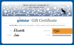 Who Needs Romance? Gift Certificate