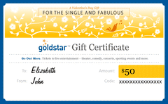 The Single & Fabulous Gift Certificate